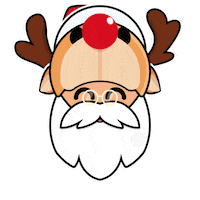 Santa Claus Christmas Sticker