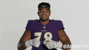 Orlando Brown Thumbs Up GIF by Baltimore Ravens