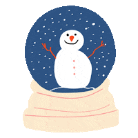 Christmas Snow Sticker