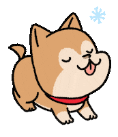 Happy Dog Sticker by Ai and Aiko