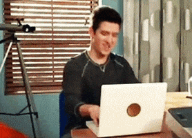 james maslow i am so protective of my lap top it GIF