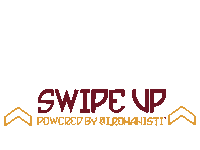 Swipe Up Sticker by graficairomanisti
