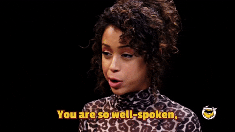 Liza Koshy Hot Ones GIF by First We Feast