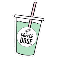 Iced Coffee Donuts Sticker by Coffee Dose