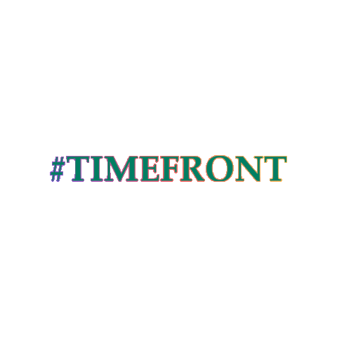 frontmanagement giphygifmaker front frontmgt timefront Sticker