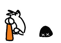 Dog Hit Sticker