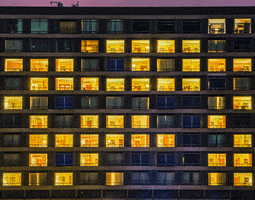 City Lights Pixel GIF