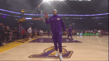 excited whats up GIF by NBA