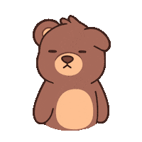 Disappointed No Way Sticker by BEARISH