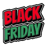Black Friday Shopping Sticker