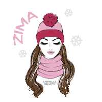 Snow Makeup Sticker by Gabriella Salvete