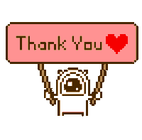 Pixel Love Sticker