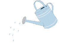 Water Watering Sticker