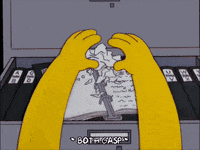 shocked lisa simpson GIF