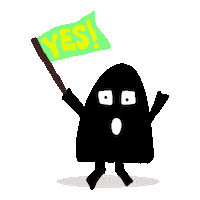 Illustration Yes Sticker by fngrpns