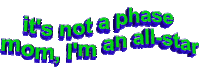 blue Sticker by AnimatedText
