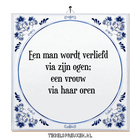 Wijsheid Spreuk Sticker by Tegelspreuken.nl
