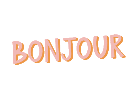 France Hello Sticker