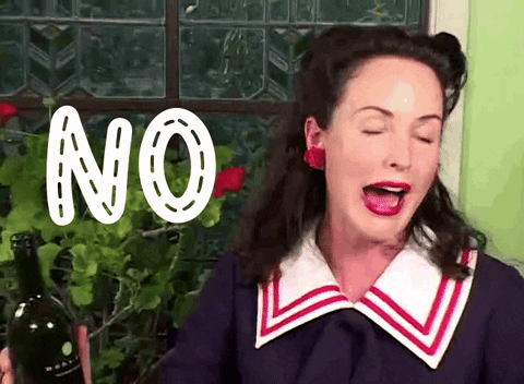 No Way What GIF by Angela Shelton