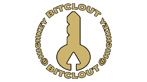 Bitclout Sticker by HighKey