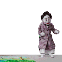 Excited Mary Poppins Sticker by Crank Yankers