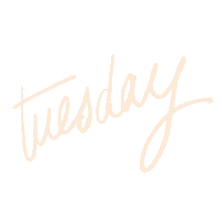 Days Tuesday Sticker by BrittDoesDesign