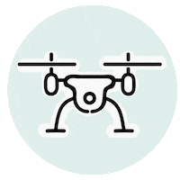 Drone Realtor Sticker by PrestigeLifestyleMiami