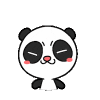 Panda Love Sticker