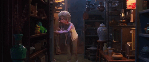 pixarpost giphygifmaker jump attack toy story 4 GIF