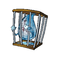 Water Drop Sticker by letsgo.gorilla