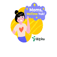 Me Time Sticker by Titipku