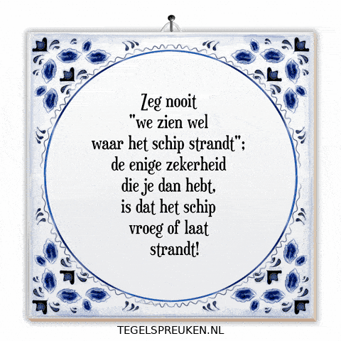 Strand Spreuk GIF by Tegelspreuken.nl