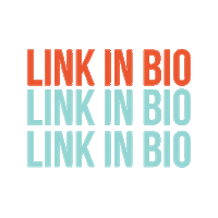 link in bio Sticker by VenturePop