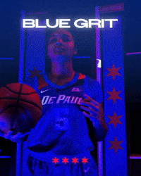 Womens Basketball GIF by DePaul Blue Demons
