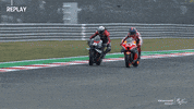 Overtake Honda GIF by MotoGP