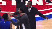 Dallas Mavericks Hug GIF by NBA