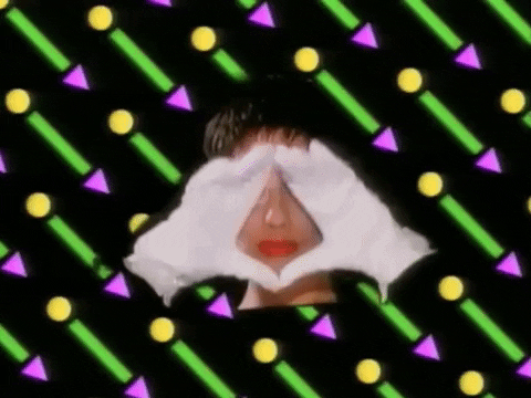 harolddeparold face 80s lets go hands GIF