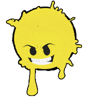 splat smile Sticker by Mr. Mercedes