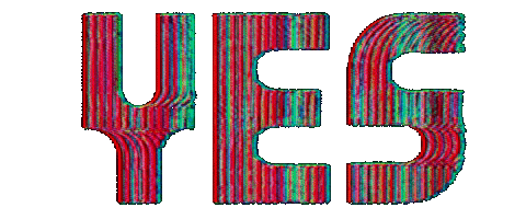 Art Yes Sticker