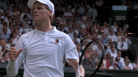 Jannik Sinner GIF by Wimbledon