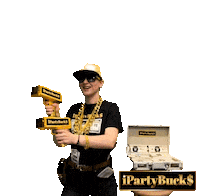 Make It Rain Party Sticker by iPartyBucks