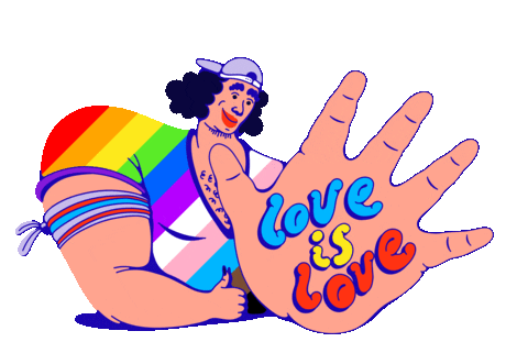 Rainbow Pride Sticker by Playbook