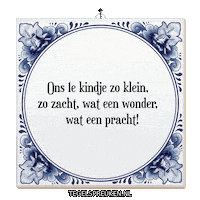Wonder Nl Sticker by Tegelspreuken.nl