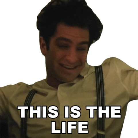 Happy Andrew Garfield Sticker by NETFLIX