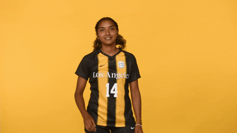 Sport Hello GIF by Cal State LA Golden Eagles