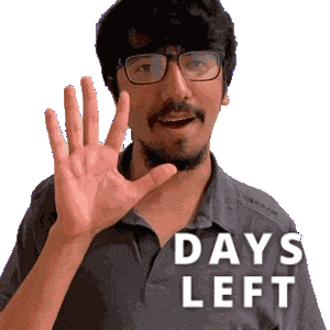 Four Days 4D Sticker