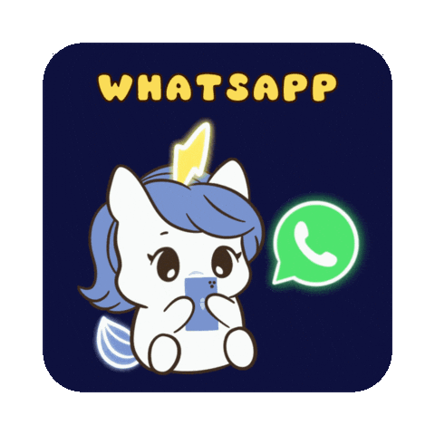 Bu Text Me Sticker by Brave Unicorn