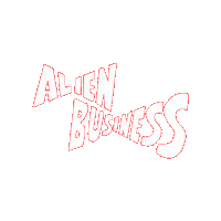 alienbusinessfilm logo film business alien Sticker