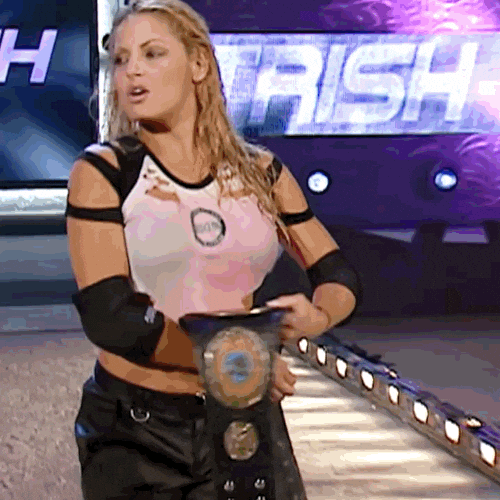 Angry Raise Hand GIF by Trish Stratus