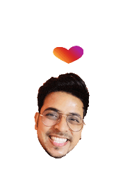 Abhijeet Sticker by BORN ON INSTAGRAM